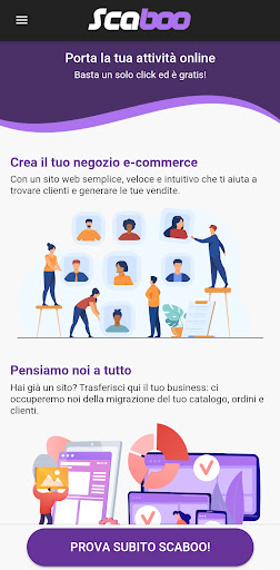 Android application Scaboo screenshort
