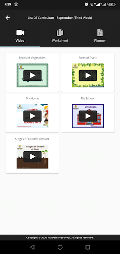 Palakshi Homeschool Screen 3