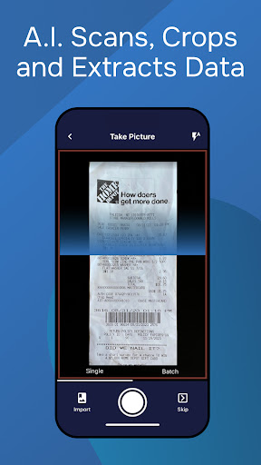 SimplyWise Receipt Scanner Screen 3