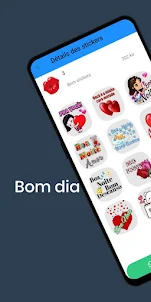 Figurinhas Bom dia WAStickers