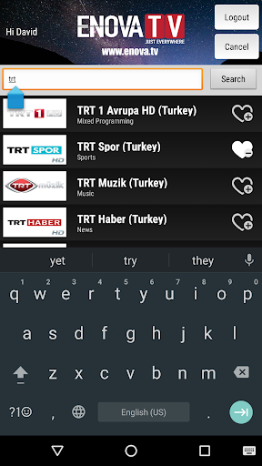 EnovaTV for Google TV