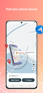 Captura 8 GPS Tracker: Family locator android