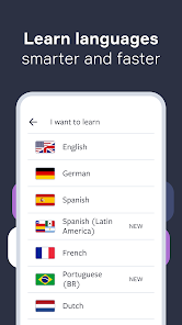 Lingvist: Learn Languages Fast  screenshots 1