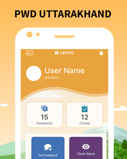 Android application PWD Patch Reporting App screenshort