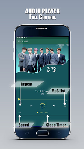 BTS Song Offline Screenshot 3 - AppWisp.com