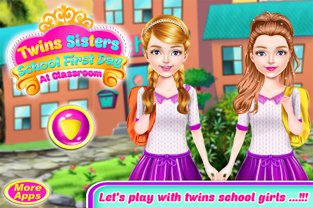 Captura 1 Twins Sisters Girls School Pri android