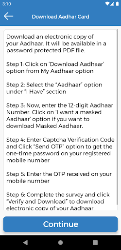 Aadhar Card - Check Aadhar Status, Update Online