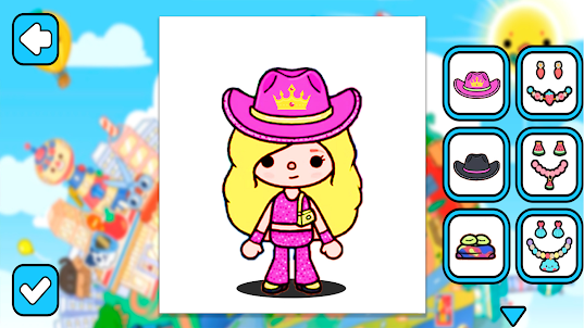 Miga Barby Town Dress up