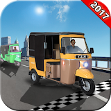 Rickshaw Race Simulator Drive icon