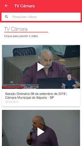 Câmara de Itápolis Screen 2