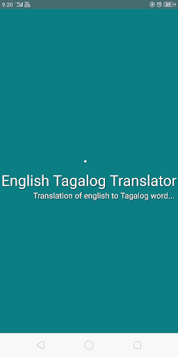 Translate tagalog english