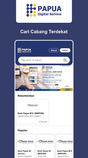 Papua Digital Service Screen 2