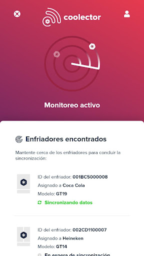 Android application Coolector screenshort