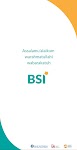 screenshot of BSI Mobile