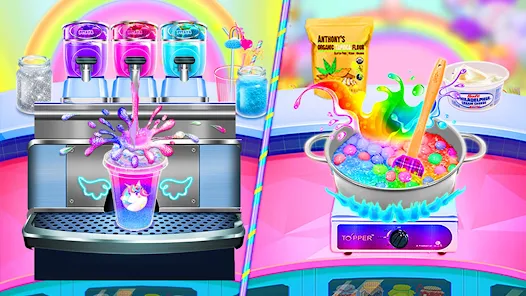Rainbow Unicorn Ice Cream & Ice Popsicles - Kids Frozen Dessert Food Maker  Games FREE - Microsoft Apps