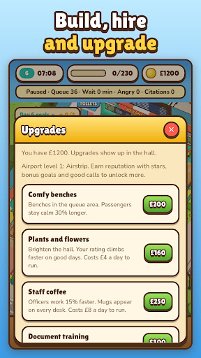 Border Control Tycoon: Airport screenshot