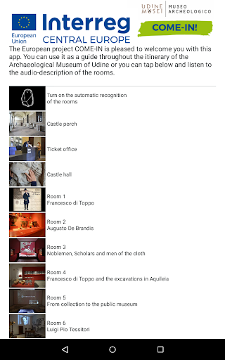 Audio Guide Screen 2