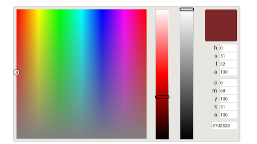 color picker (color search) Screen 3