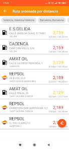 Screenshot 7 Mejor Precio Combustible ES android