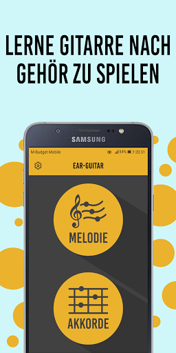 Android application Ear-Guitar screenshort