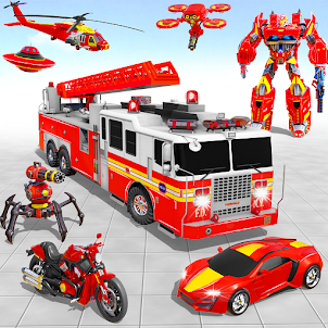 消防車ロボットカーゲーム
