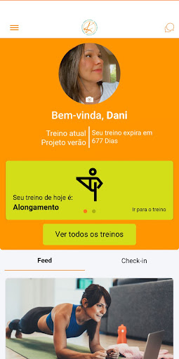 Android application Karol Fujioka - Fitness Coach screenshort