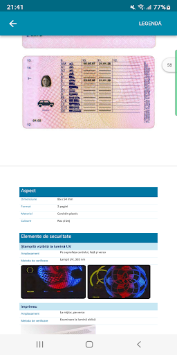 Verificări Auto Specimene Acte screenshot 2
