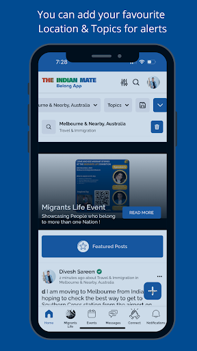The Indian Mate Belong App Screen 3