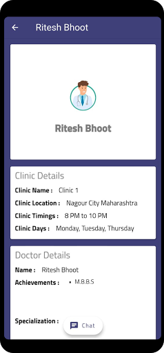 Dr. Ritesh Bhoot - Patient App