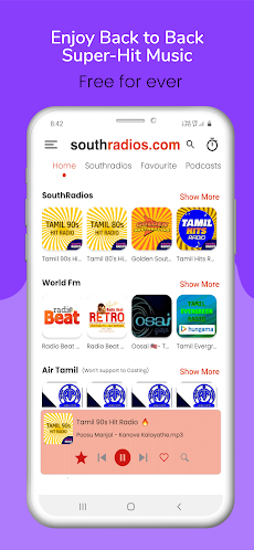 Southradios Tamil FM Radio HDのおすすめ画像2
