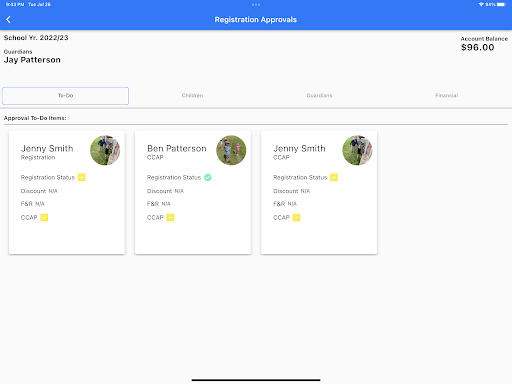 Kidlet.Care Provider Screenshot