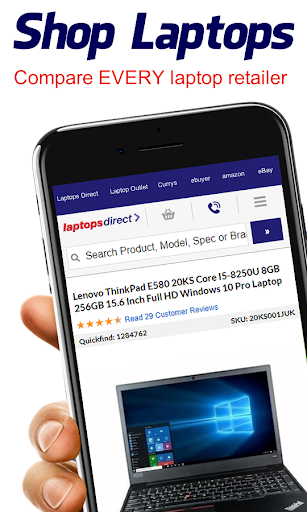Android application Laptop Shopper UK screenshort