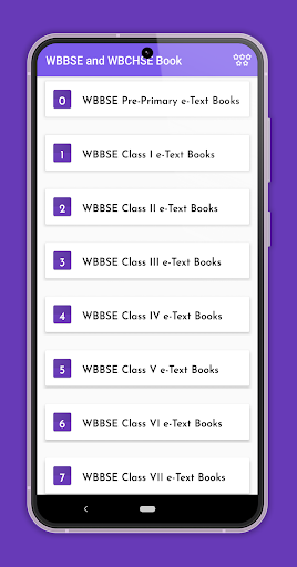 Android application West Bengal Board Book 2024 screenshort