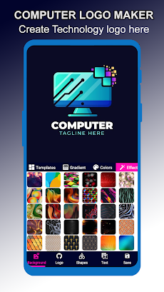 Computer Logo Maker - Creatorのおすすめ画像3