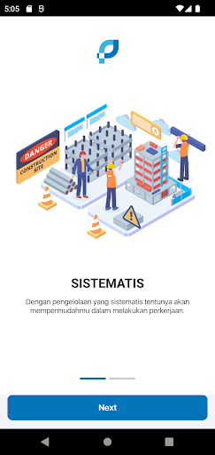 Android application Pelindo Tower Engineering screenshort