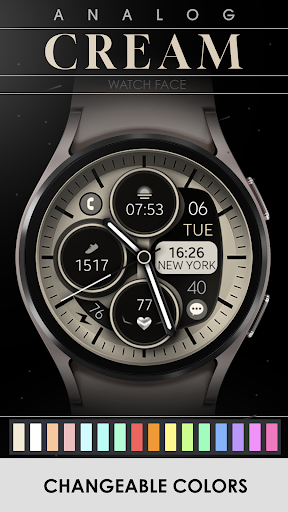 Cream - Beige Watch Face Screen 3