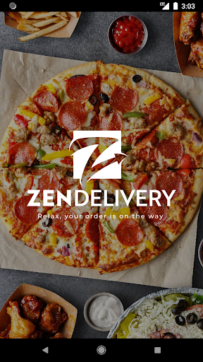 Android application Zen Delivery screenshort
