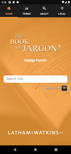 Android application The Book of Jargon® - HF screenshort