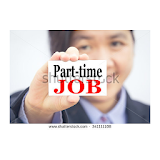 part time job with android icon