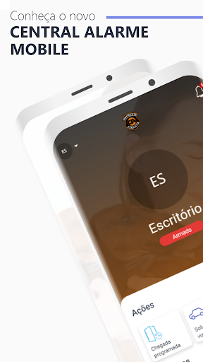 Android application Central Alarme Mobile screenshort