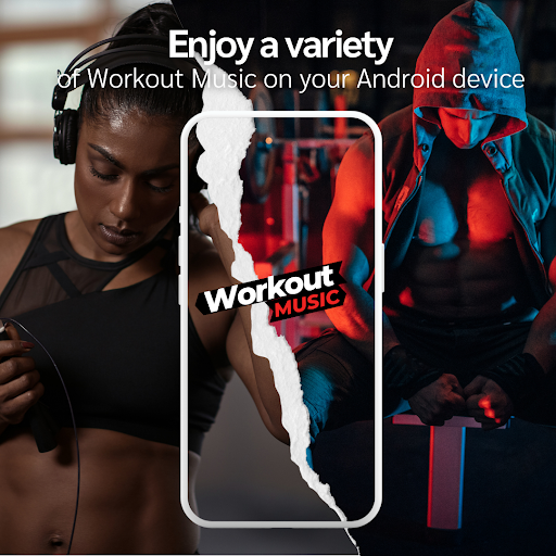 Screenshot of Workout Music App