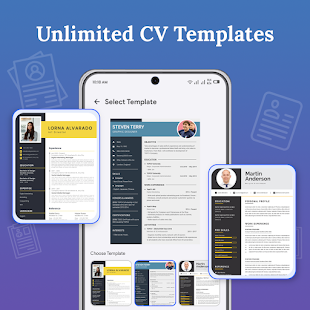 Resume Builder: CV maker PDF Tangkapan layar