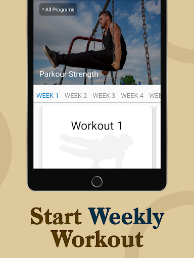 Screenshot of Parkour Strength & Athleticism