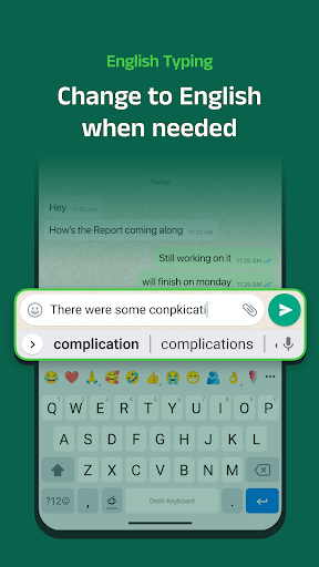 Screenshot of Desh Telugu Keyboard