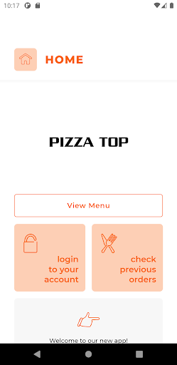 Android application Pizza Top S43 screenshort