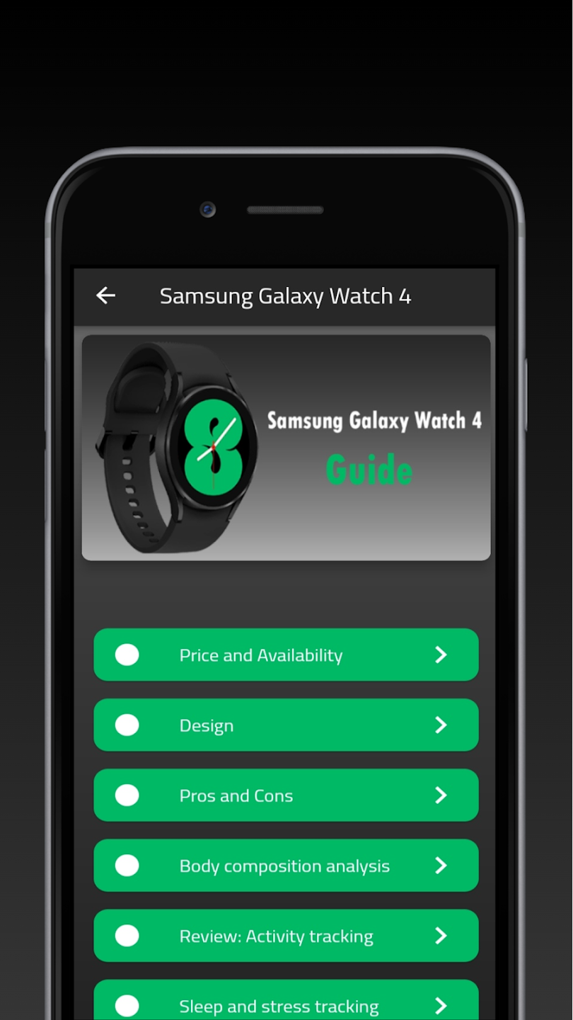 Samsung Galaxy Watch 4 Guide