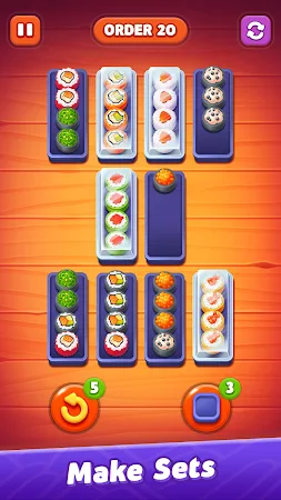 Game screenshot Sushi Sort: Color Sorting Game apk download