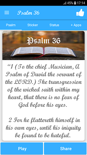 Psalm 36 Screenshot 1 - AppWisp.com