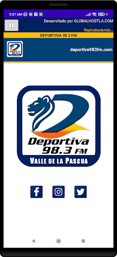 DEPORTIVA 98.3 FM Screen 2