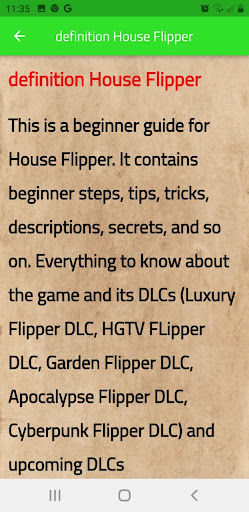Guide For House Flipper